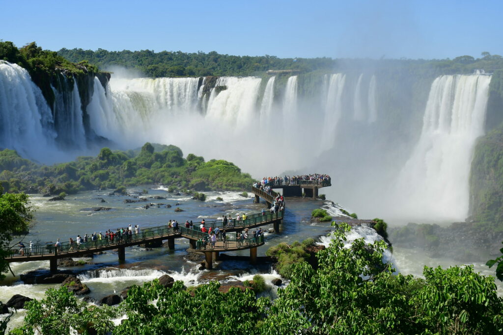 cataratas do iguaçu iguazu parana foz paraguai argentina triplice fronteira